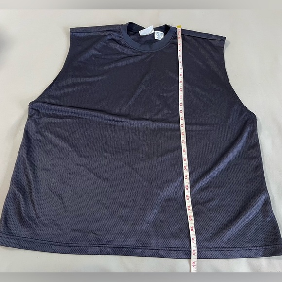 Vintage Men’s Athletech Basketball Jersey Sz X-Large Navy‎ Blue  Y2K - Picture 3 of 6